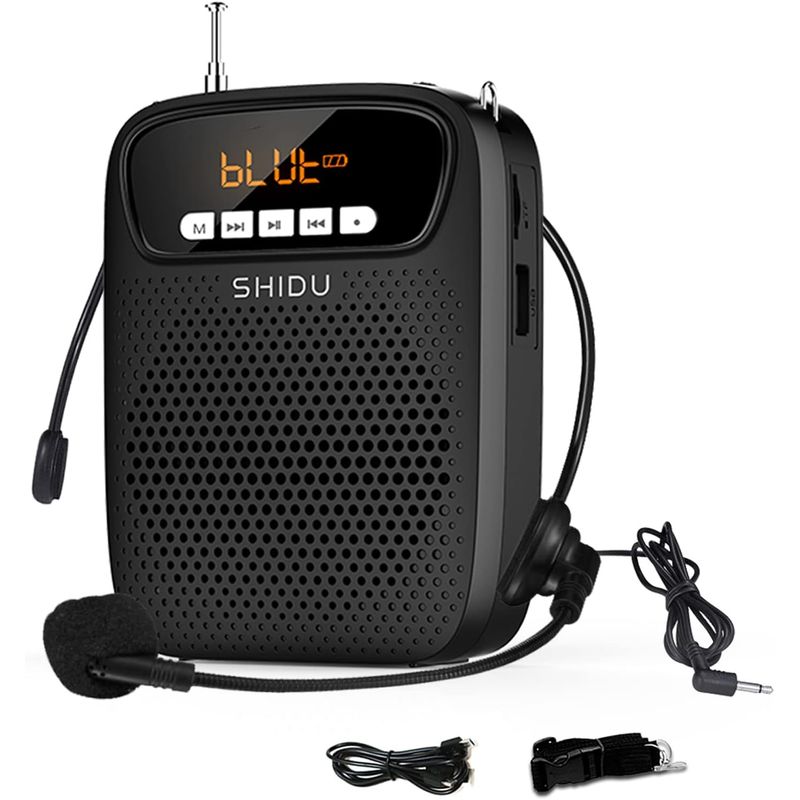 GENERICO - Parlante Amplificador de Voz Portátil Bluetooth Micrófono Diadema Clas