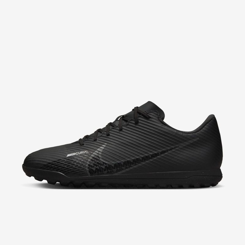 NIKE - GUAYOS NIKE HOMBRE VAPOR 15 CLUB TF PASTO SINTETICO NEGRO