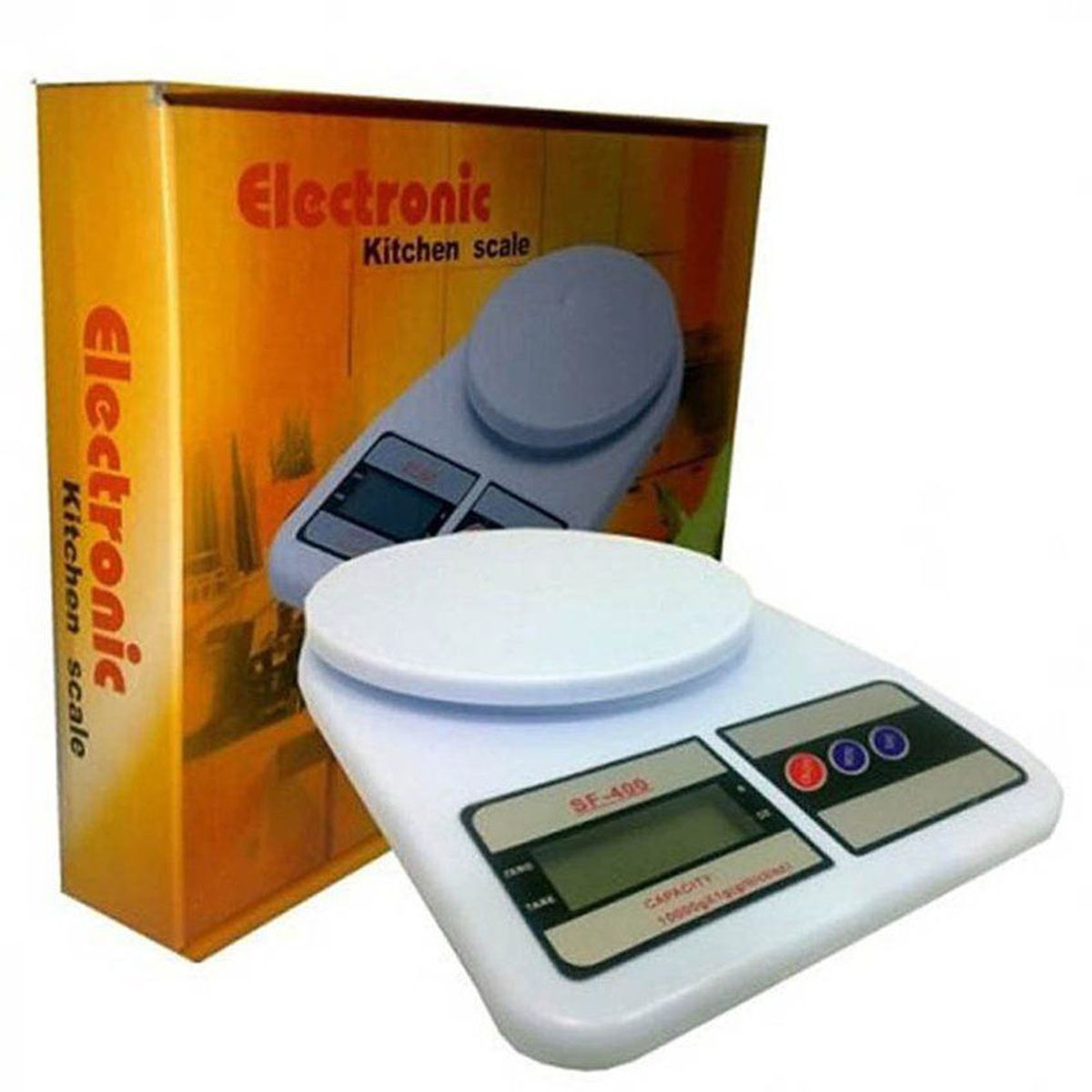 GENERICO - Bascula Pesa Gramera Balanza Digital 10kg1g Alta Precisión Sf400