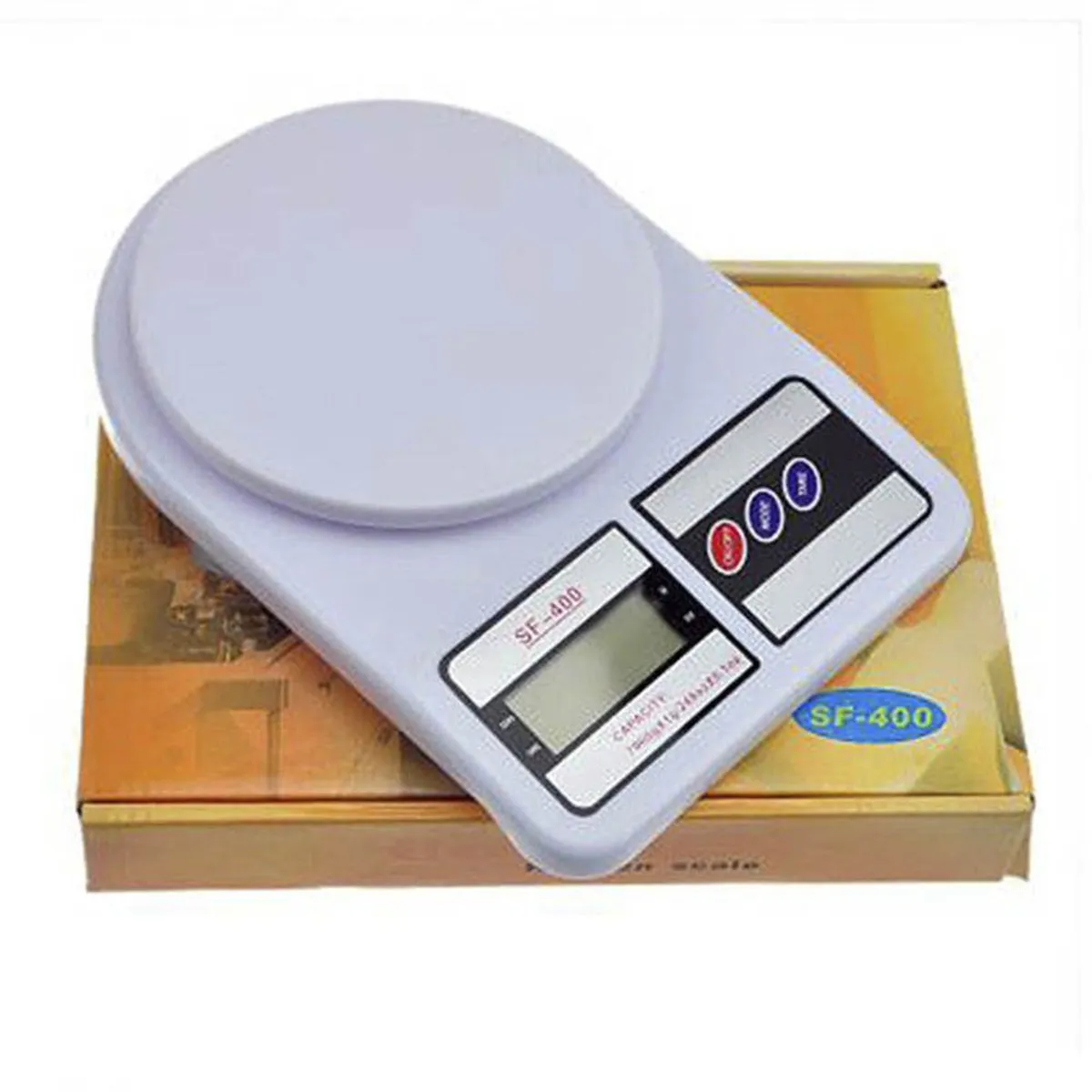 GENERICO - Bascula Pesa Gramera Balanza Digital 10kg1g Alta Precisión Sf400