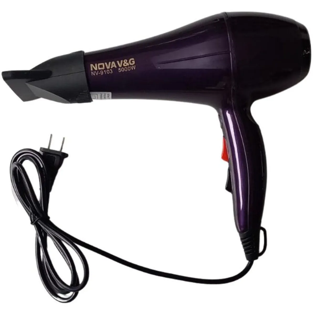 NOVA - Secador Pelo Cabello Profesional Caliente Frio 5000W NOVA VG NV-9103
