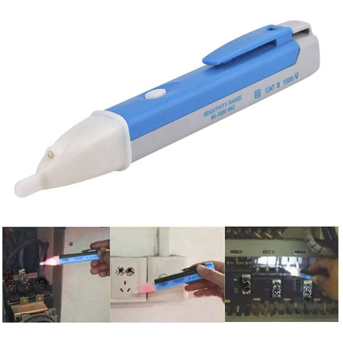 GENERICO - Detector De Corriente Sin Contacto Probador Tester 901000v Minggi