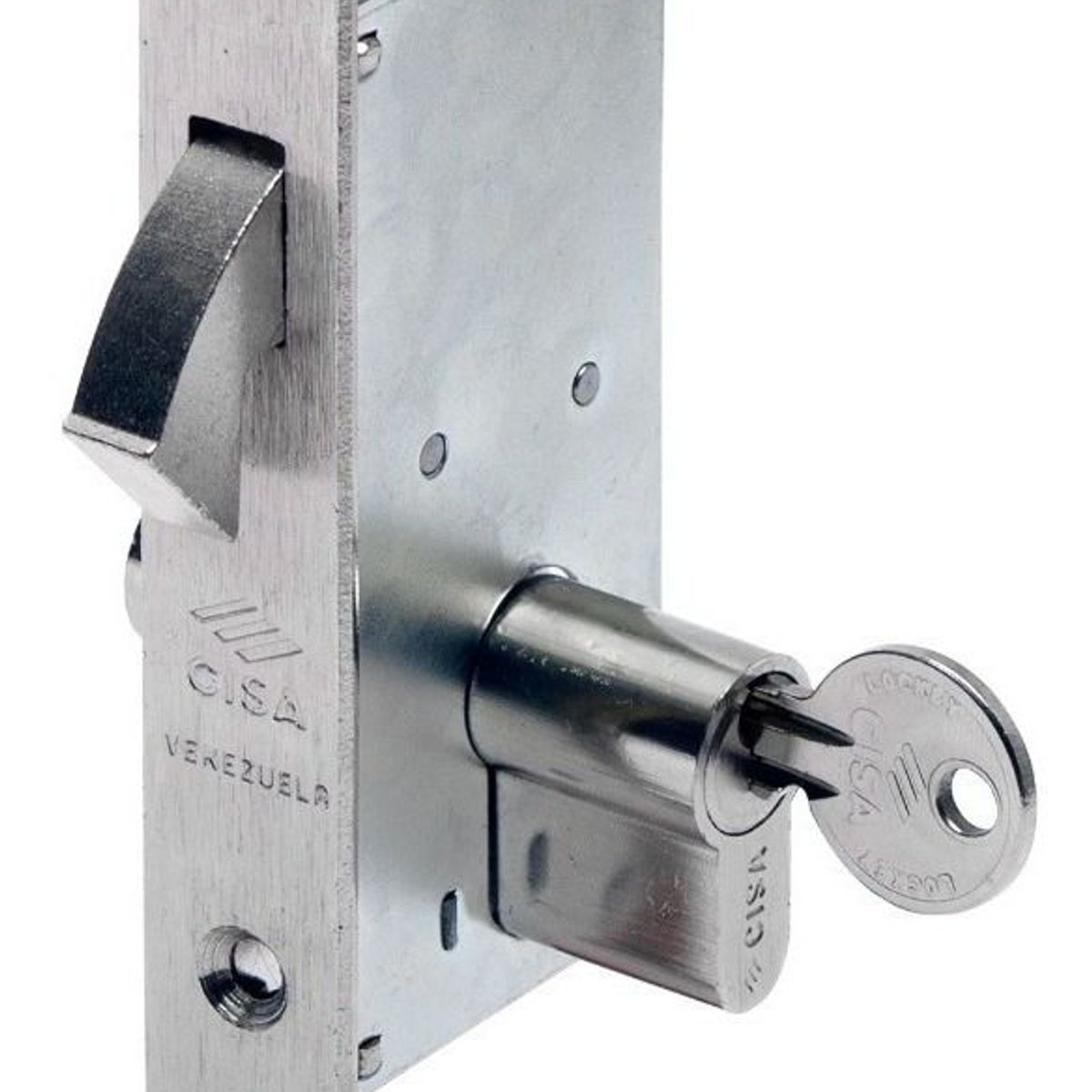 CISA - Cerradura Chapa Seguridad Picoloro 30mm Cilindro De Llave