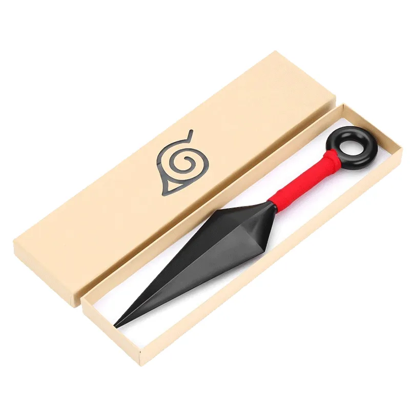 GENERICO - Kunai ninja del anime naruto cosplay plastico manga juguete