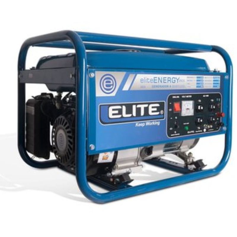 ELITE - PLANTA ELECTRICA ELITE 2500W 2G25 MONOF  55HP 3600RPM GASOLINA