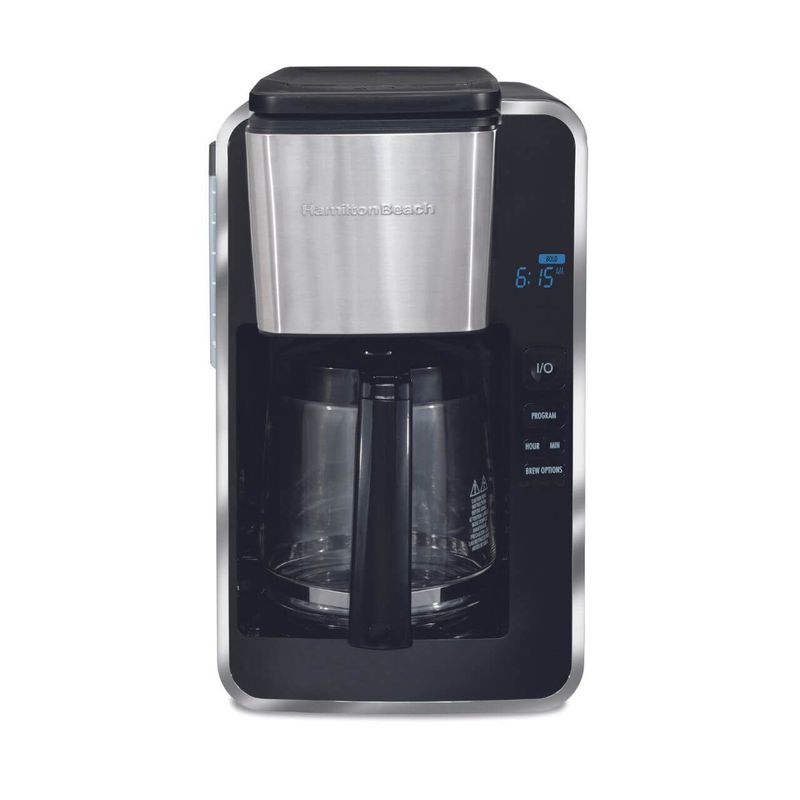 HAMILTON BEACH - Cafetera Programable 12 Tazas FrontFill Deluxe Hamilton Beach 46321