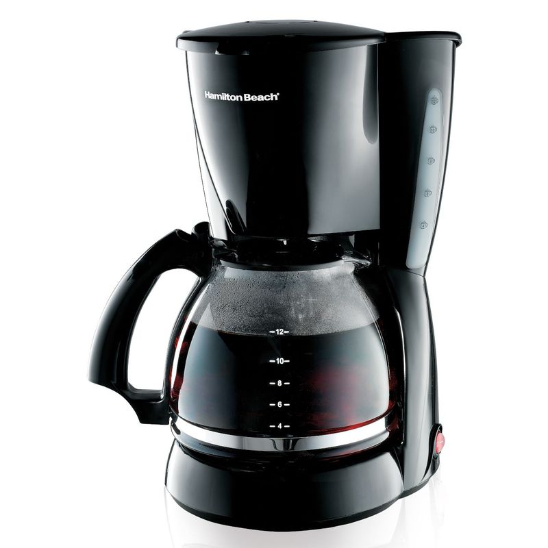 HAMILTON BEACH - Cafetera Capacidad Para 12 Tazas Hamilton Beach 49316R - Negro