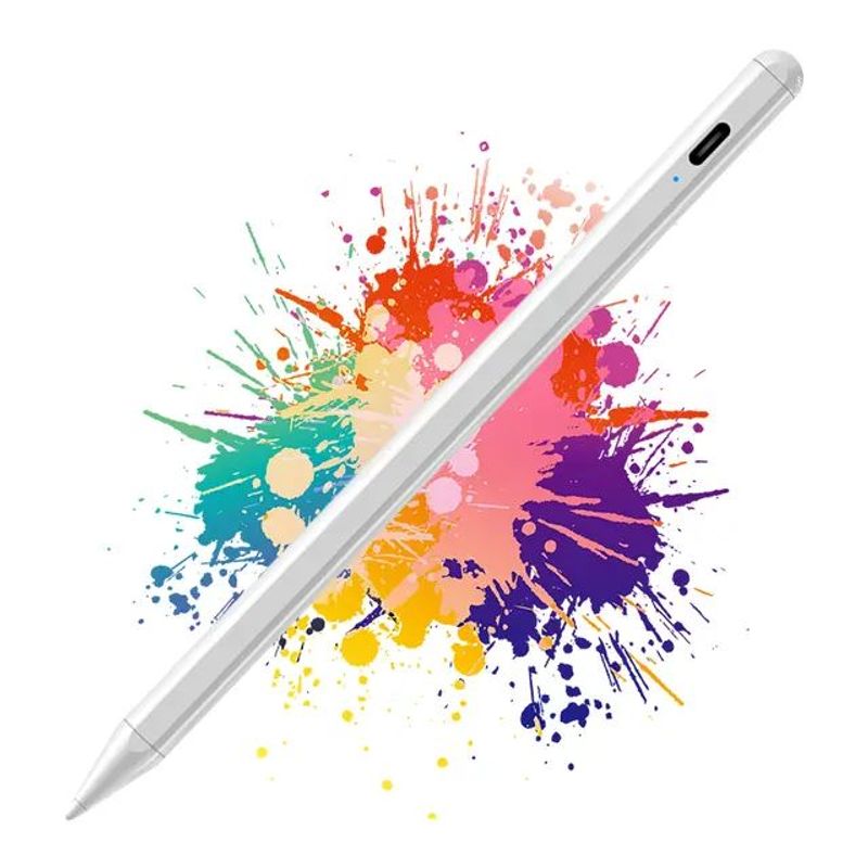 GENERICO - Lápiz Pencil compatible con  iPad Smart Pen Con Funda Protectora  +3 Puntas