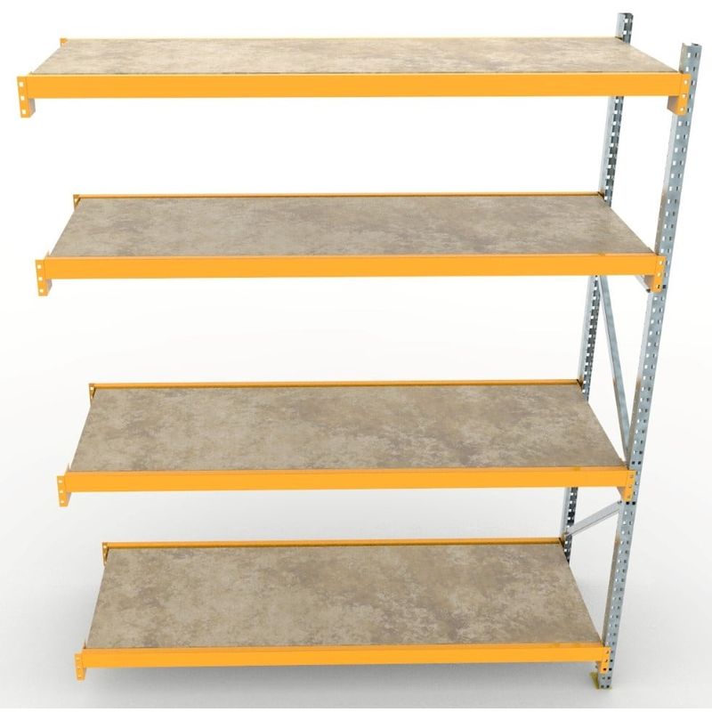 GENERICO - Modulo adicional estantería Metálica 60cmx200cmx100cm