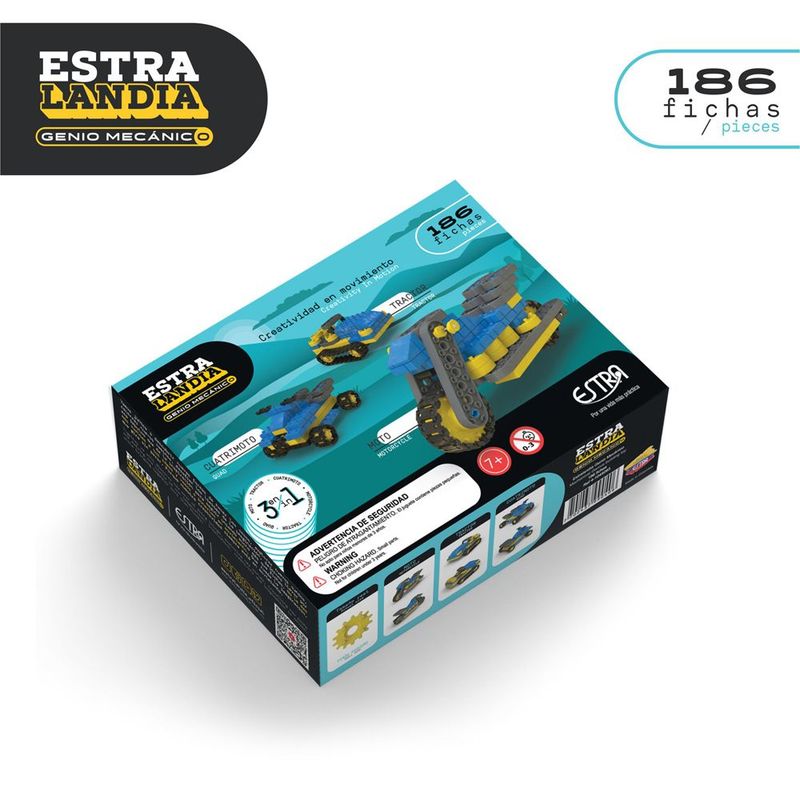 ESTRA - Estralandia Genio Mecánico 186 Fichas