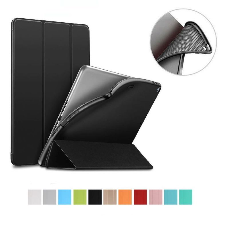 GENERICO - Estuche Protector Smart Case Para iPad 9.7 5ta y 6ta Gen - Negro