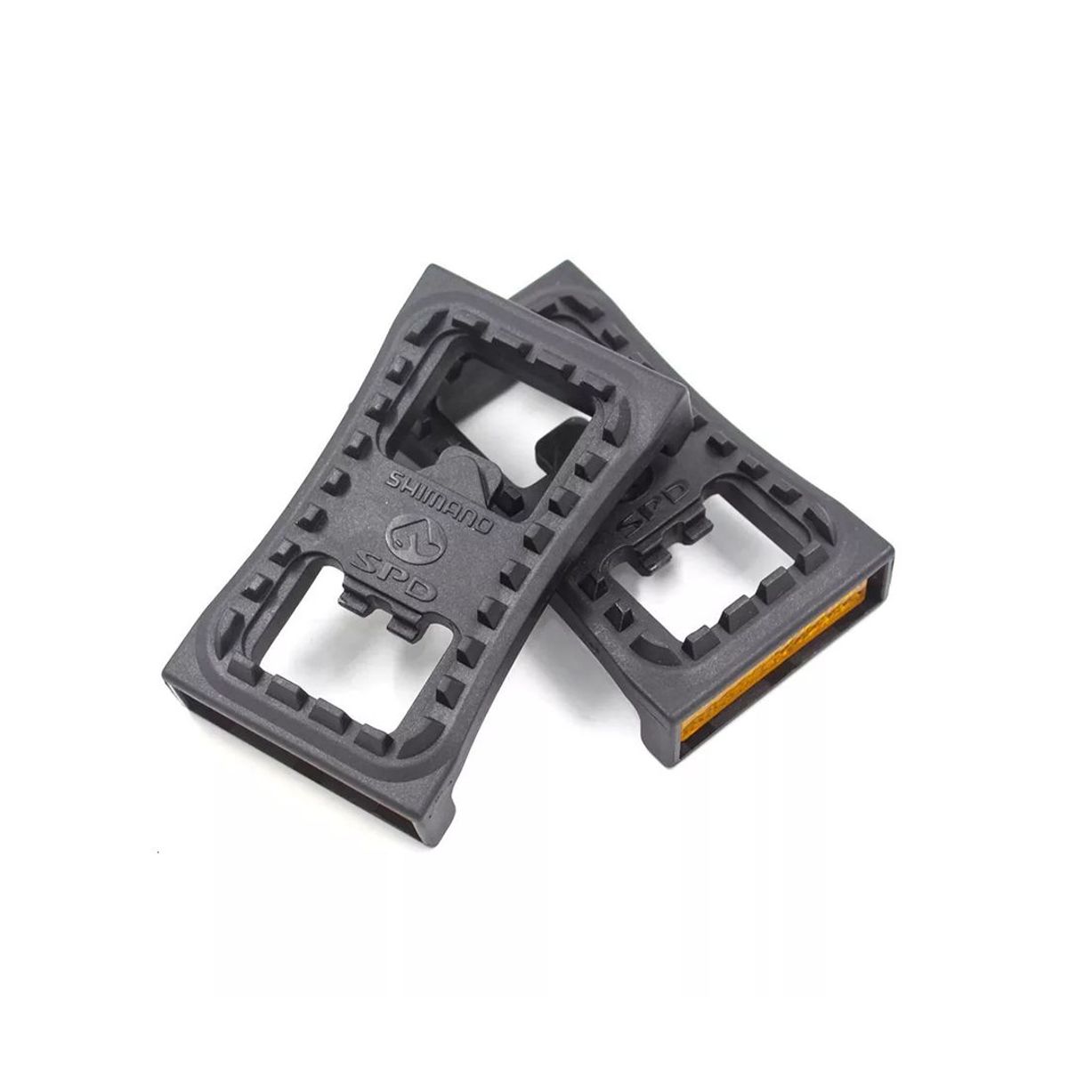 SHIMANO - Pedales Adaptador Calapies Clips Bicicleta Shimano