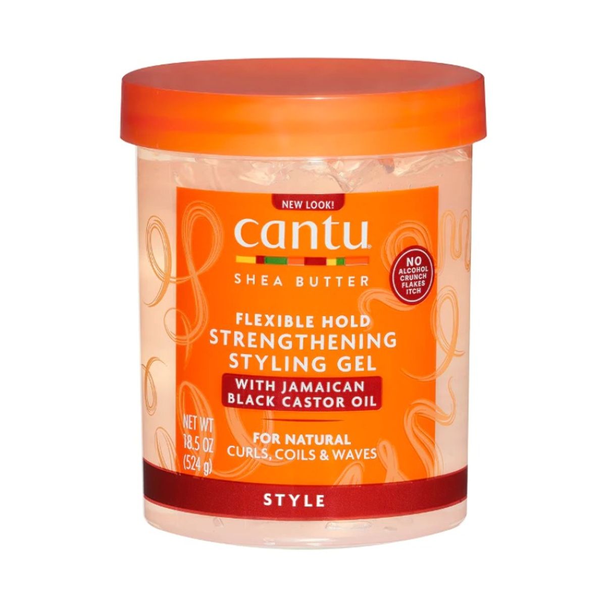 CANTU - Gel Cantu Jamaican Black Castor Oil Styling Gel 185oz