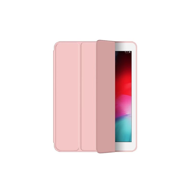 GENERICO - Estuche Protector Smart Cover Para iPad Mini 1 2 3 4 5 - Rosado