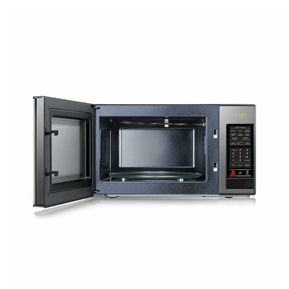 SAMSUNG - Horno Microondas Samsung SHINE con Dorador con Esmalte cerámico, 23 L