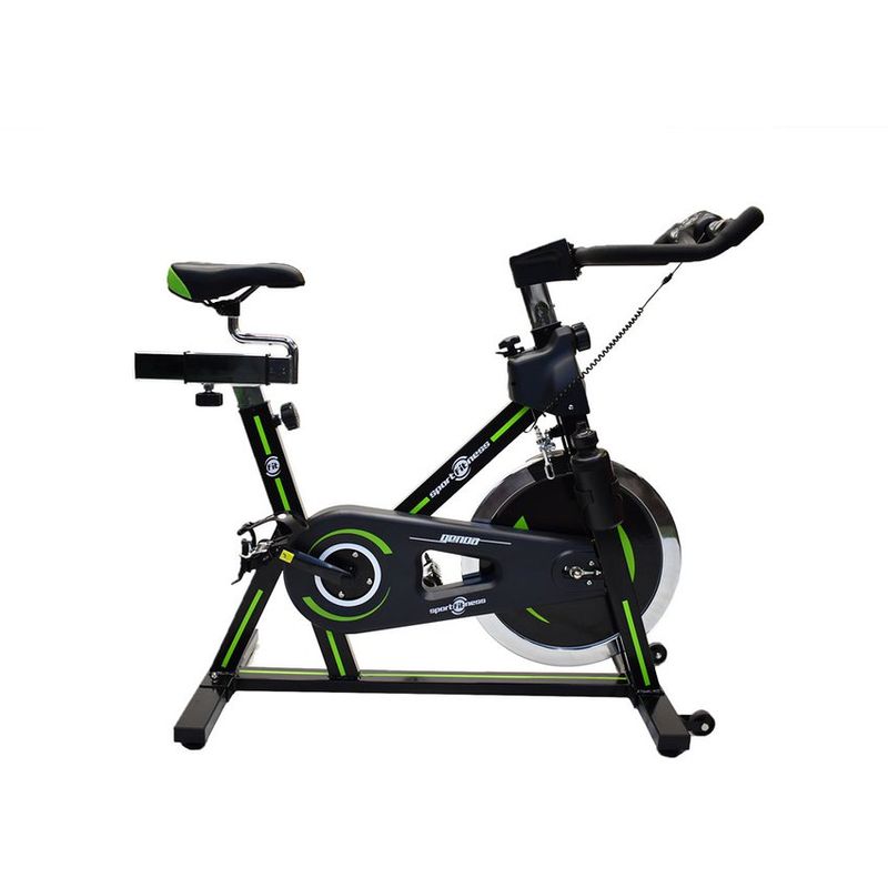 SPORTFITNESS - Bicicleta Estática Spinning Genoa Gym Max 120Kg