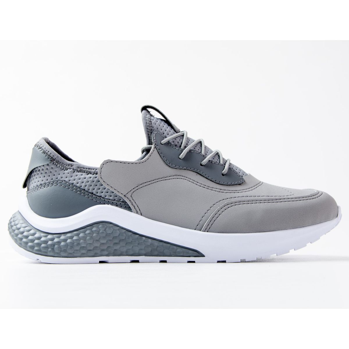 CALZADO BONT - Tenis Bont Hombre Rialto Gris Deportivo