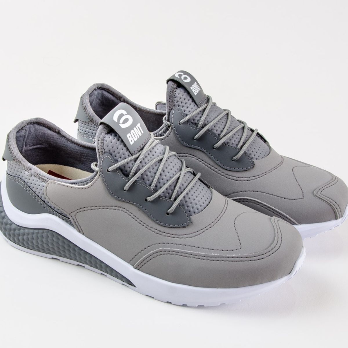 CALZADO BONT - Tenis Bont Hombre Rialto Gris Deportivo