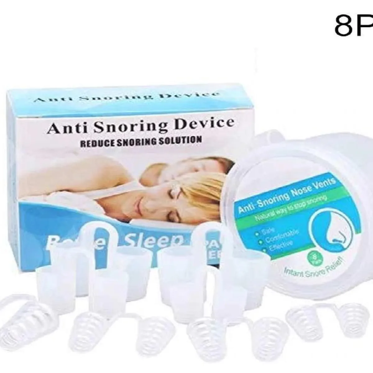 GENERICO - Dilatador Nasal Antirronquido 8 unidades