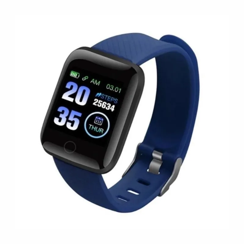 GENERICO - Reloj Inteligente Smartwatch D20 Fitness Tracker Azul