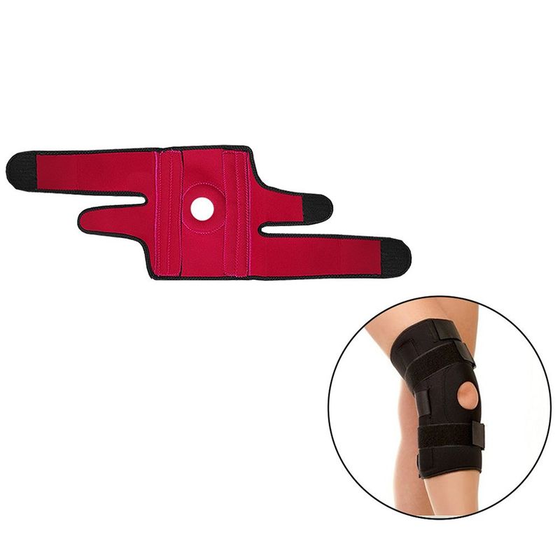 GENERICO - Rodillera Ajustable Extragrande Deporte Neopreno Artritis - XL