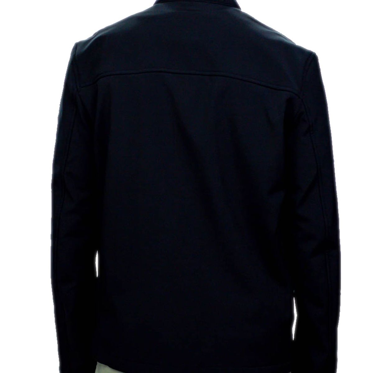 CALVIN KLEIN - Chaqueta Negra Rompeviento Con Cremallera Calvin Klein