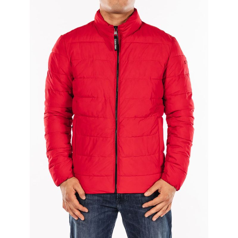 CALVIN KLEIN - Chaqueta Manga Larga Con Cierre De Cremallera Hombre Rojo