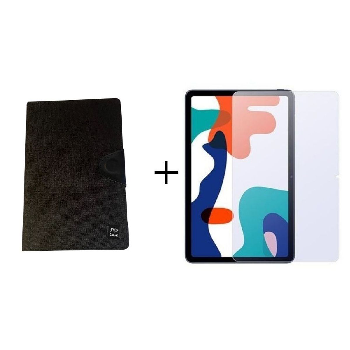 GENERICO - Vidrio + Estuche Agenda Genéricos Para Huawei Matepad 104