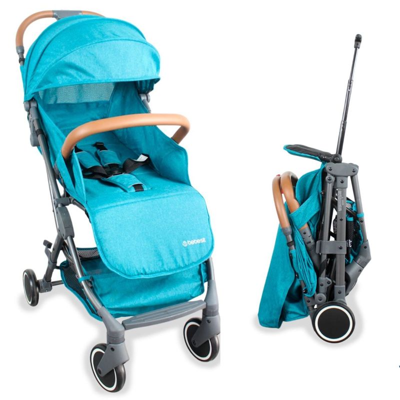 BEBESIT - Coche Compacto para bebe Sprint Azul