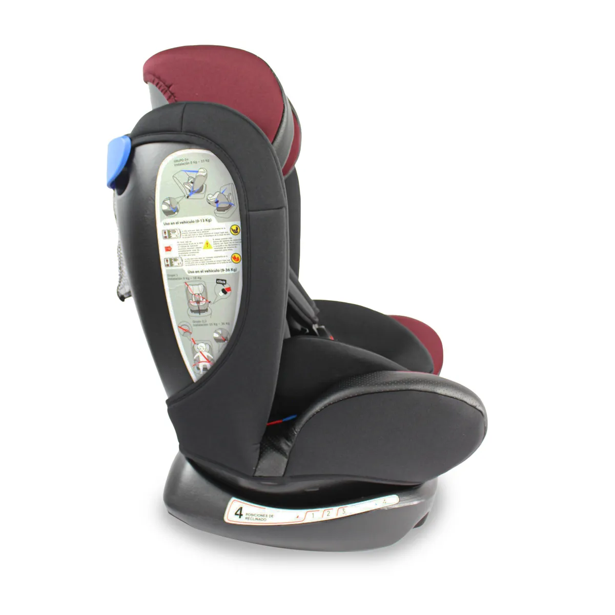 BEBESIT - Sillas para carro Bebé Advanced Roja Bebesit Grupo 0-1-2-3