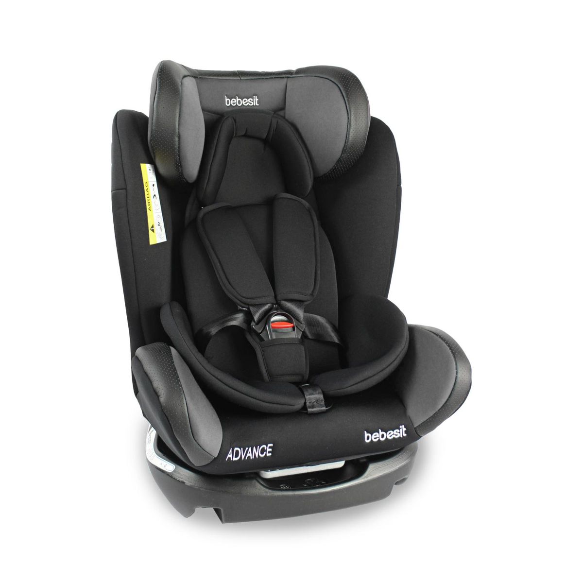 BEBESIT - Sillas para carro Bebé Advanced Gris Bebesit Grupo 0-1-2-3
