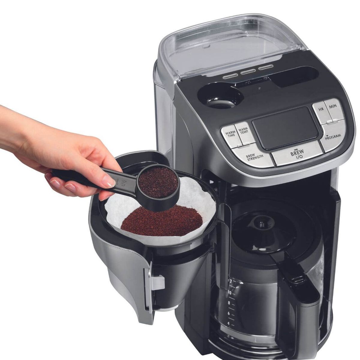 HAMILTON BEACH - Cafetera Profesional Programable 12 Tazas Hamilton Beach 49500