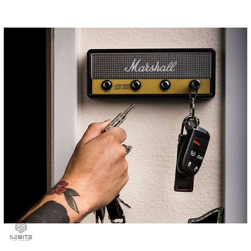 ONE PIXEL - Porta Llaves Marshall Para Pared +4 Llaveros ONE PIXEL