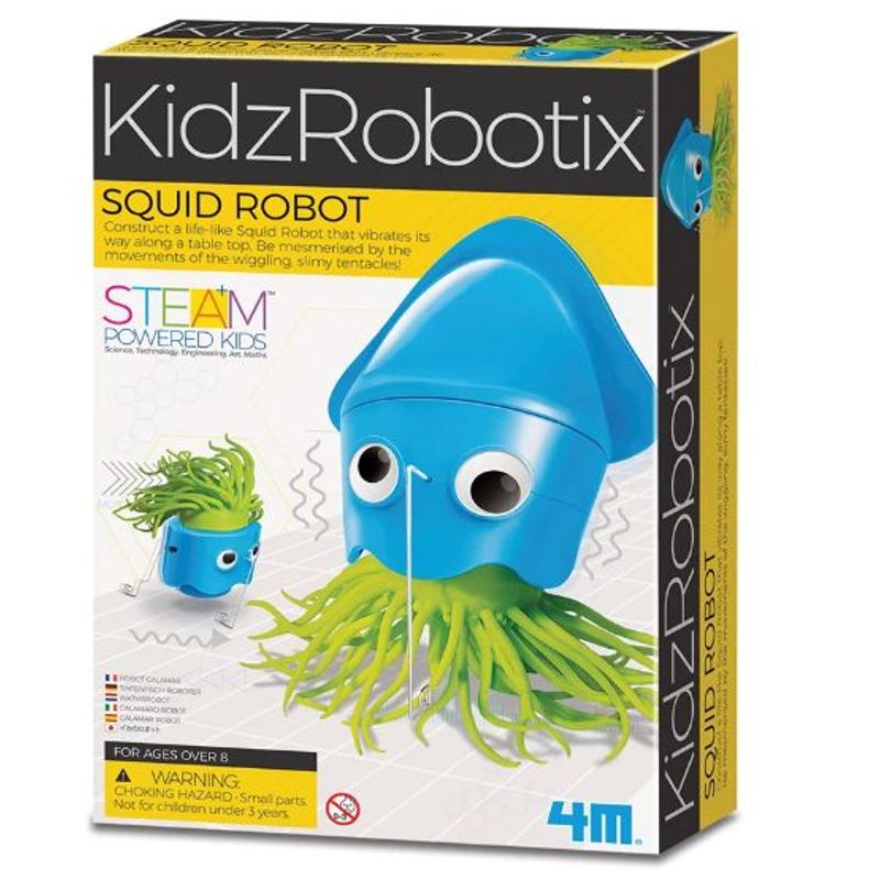4M - Experimento Calamar Robot Juego De Ciencias Para Niños