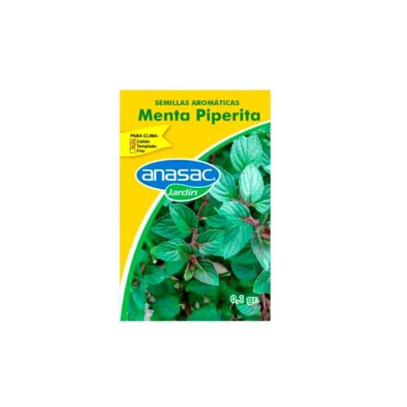 ANASAC - semillas menta piperita anasac 0.1 gramos anasac