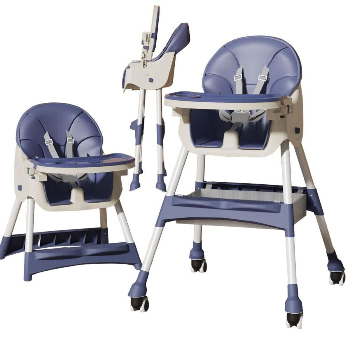 BEBESUNITA - Silla Comedor Bebé 5 en 1 Plegable REF 128