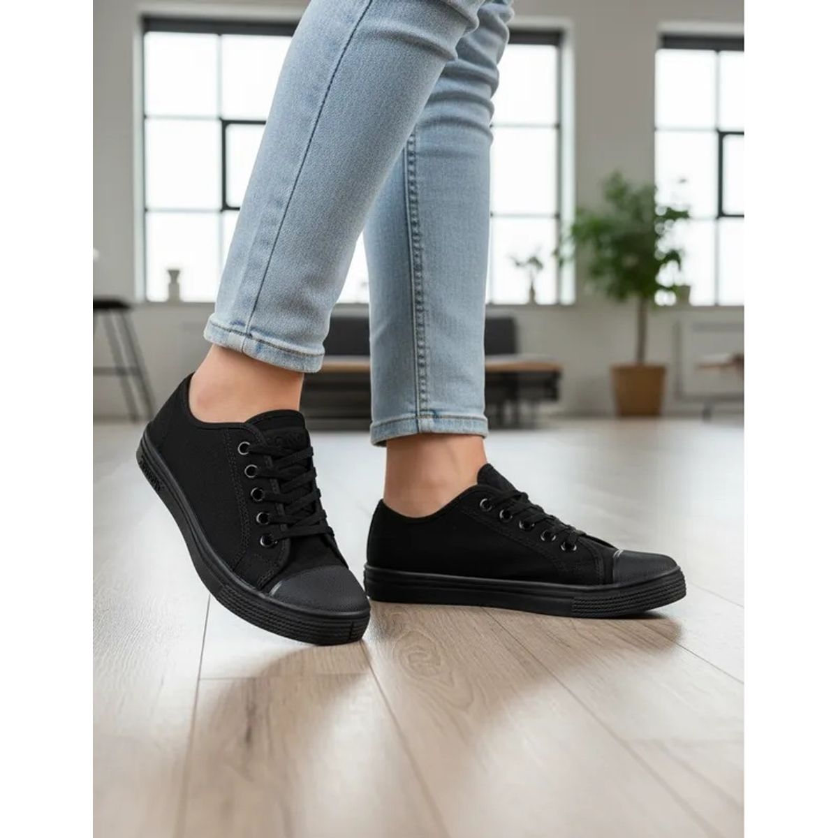 VENUS - Zapatos Tenis Bajos En Lona Zeus Tradicional Marca Venus