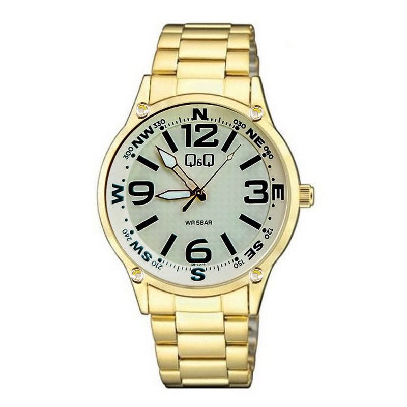 Q&Q - Reloj Q&q Qyq Qb10j415 Acero Hombre + Estuche