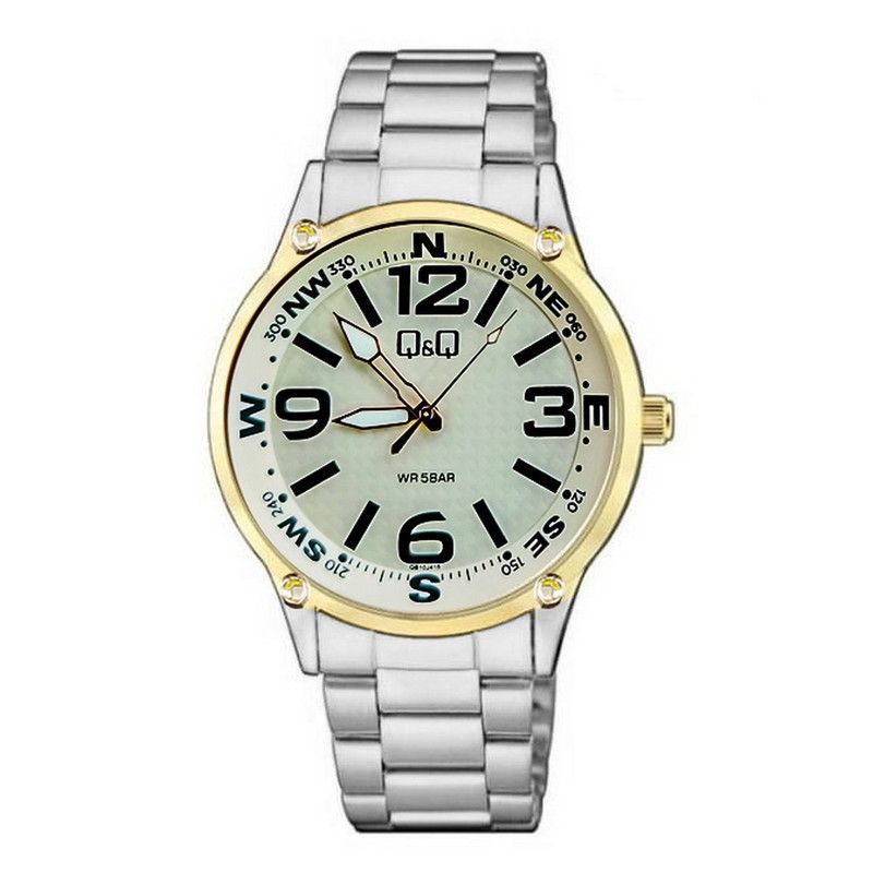 Q&Q - Reloj Q&q Qyq Qb10j415 Acero Hombre + Estuche