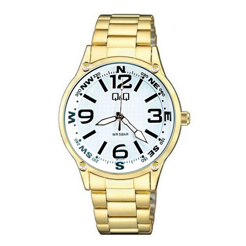 Q&Q - Reloj Q&q Qyq Qb10j415 Acero Hombre + Estuche