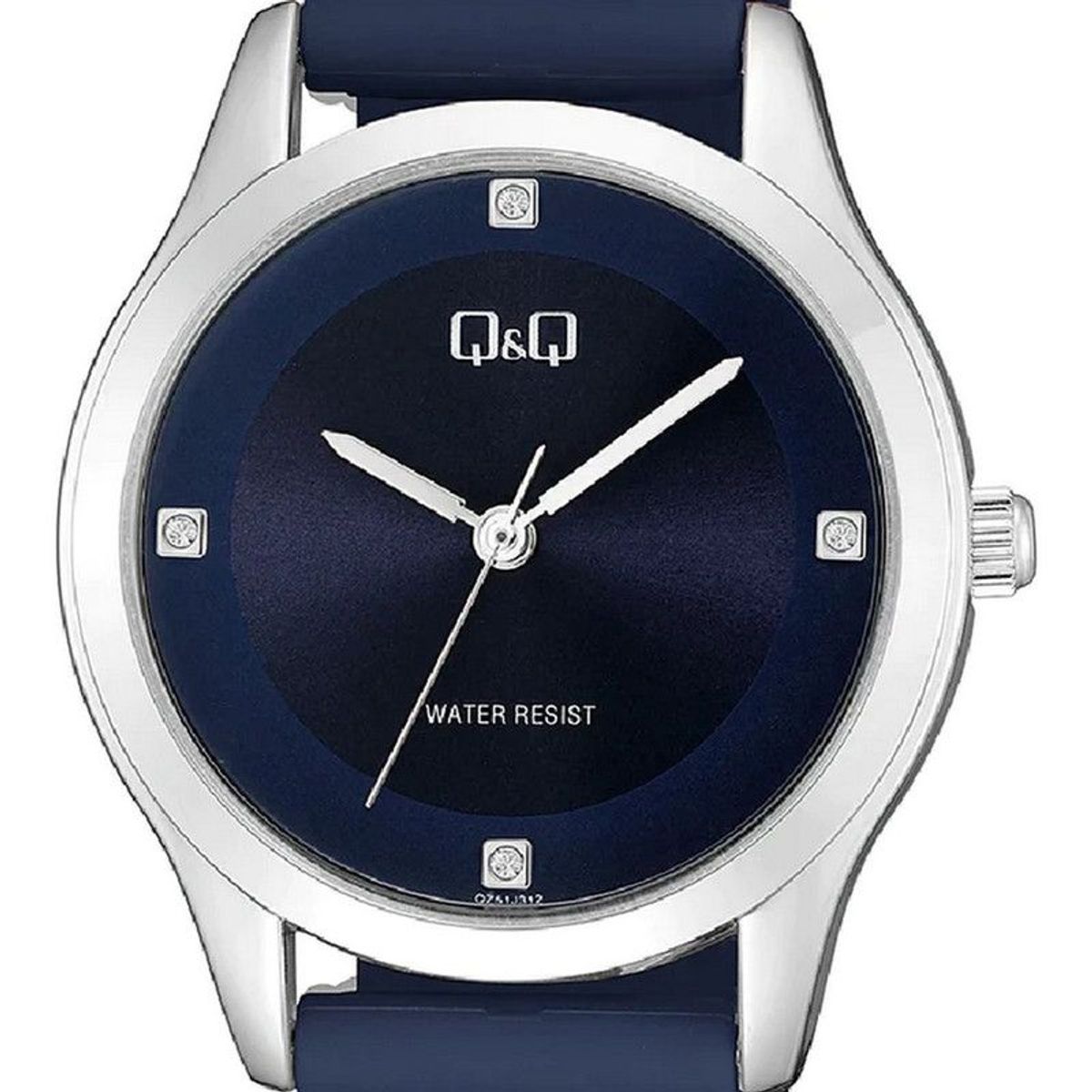 Q&Q - Reloj Q&q Qyq Qz51j3 Deportivo Dama Impermeable + Estuche
