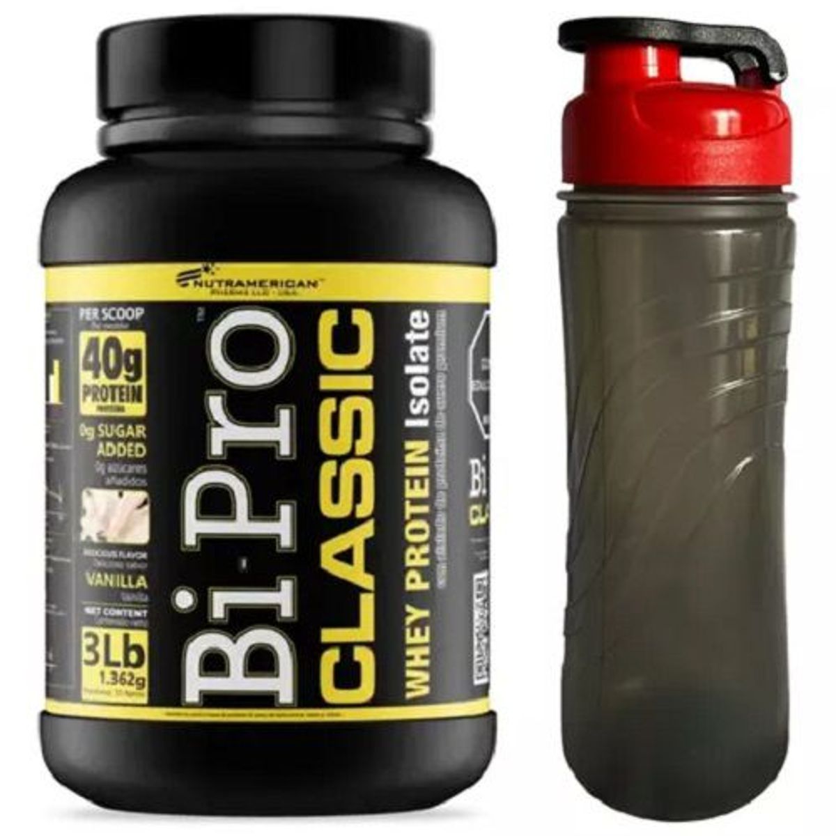 MEGAPLEX - Bipro Classic 3 Libras (1,362g) - Vainilla Envase