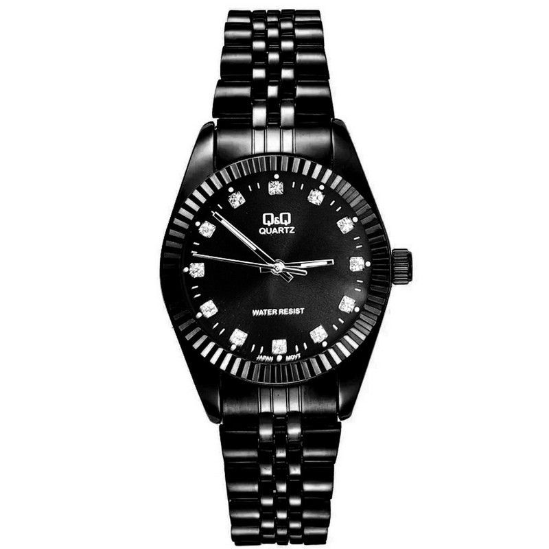 Q&Q - Reloj Q&q Qyq Tipo Rolx Elegante Acero Unisex + Estuche