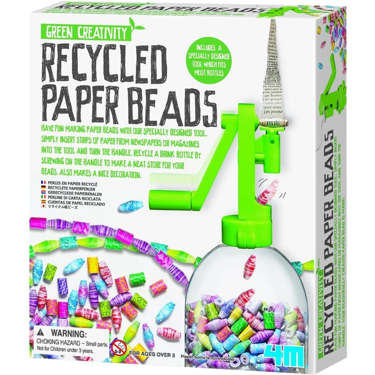 4M - Kit Fabrica De Pulseras Y Manillas De Papel Juego Para Niñas