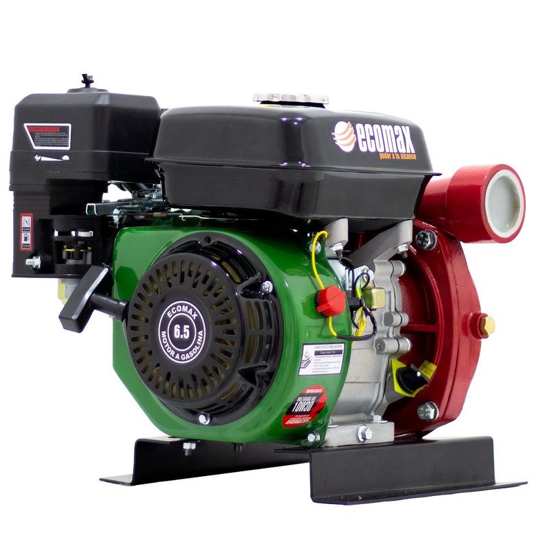 ECOMAX - Motobomba Gasolina Alta Presión Ecomax 6.5 Hp De 2x2 ME200-2HY-R.