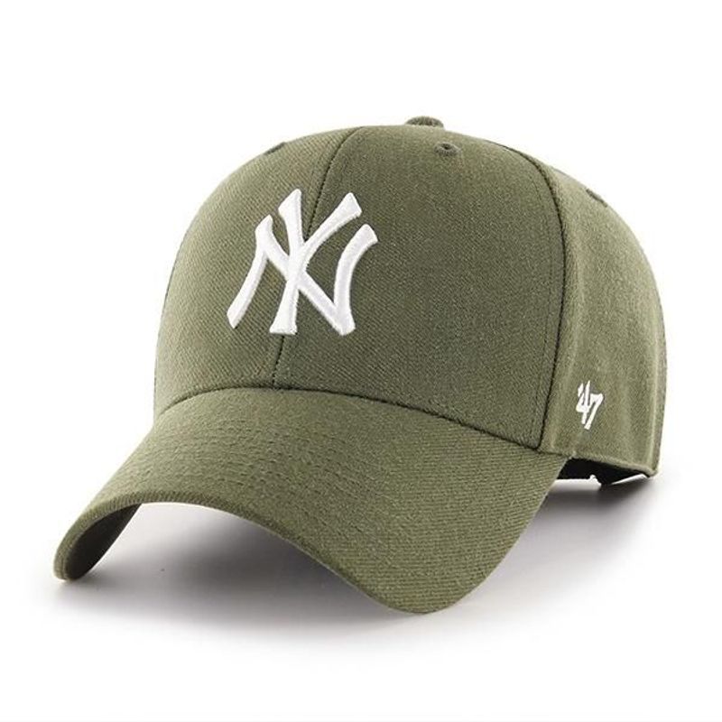 GOORIN BROS - Gorra 47 MVP NY Sandalwood/white Cierre snapback