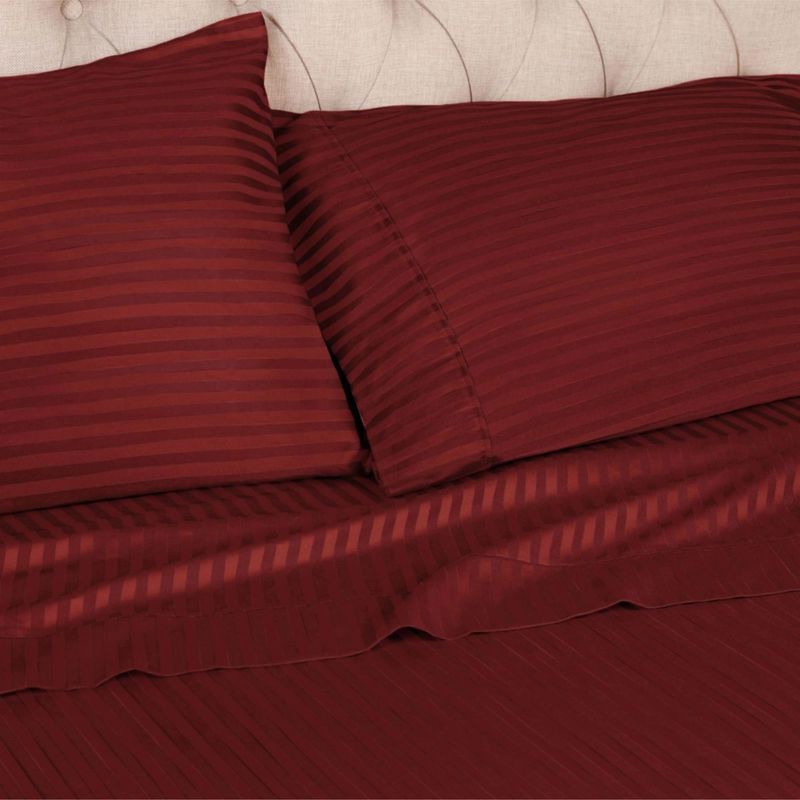 EKONOMODO COLOMBIA - Sabanas Hoteleras Luxury rojo 300 Hilos Doble (1,20x1,90)