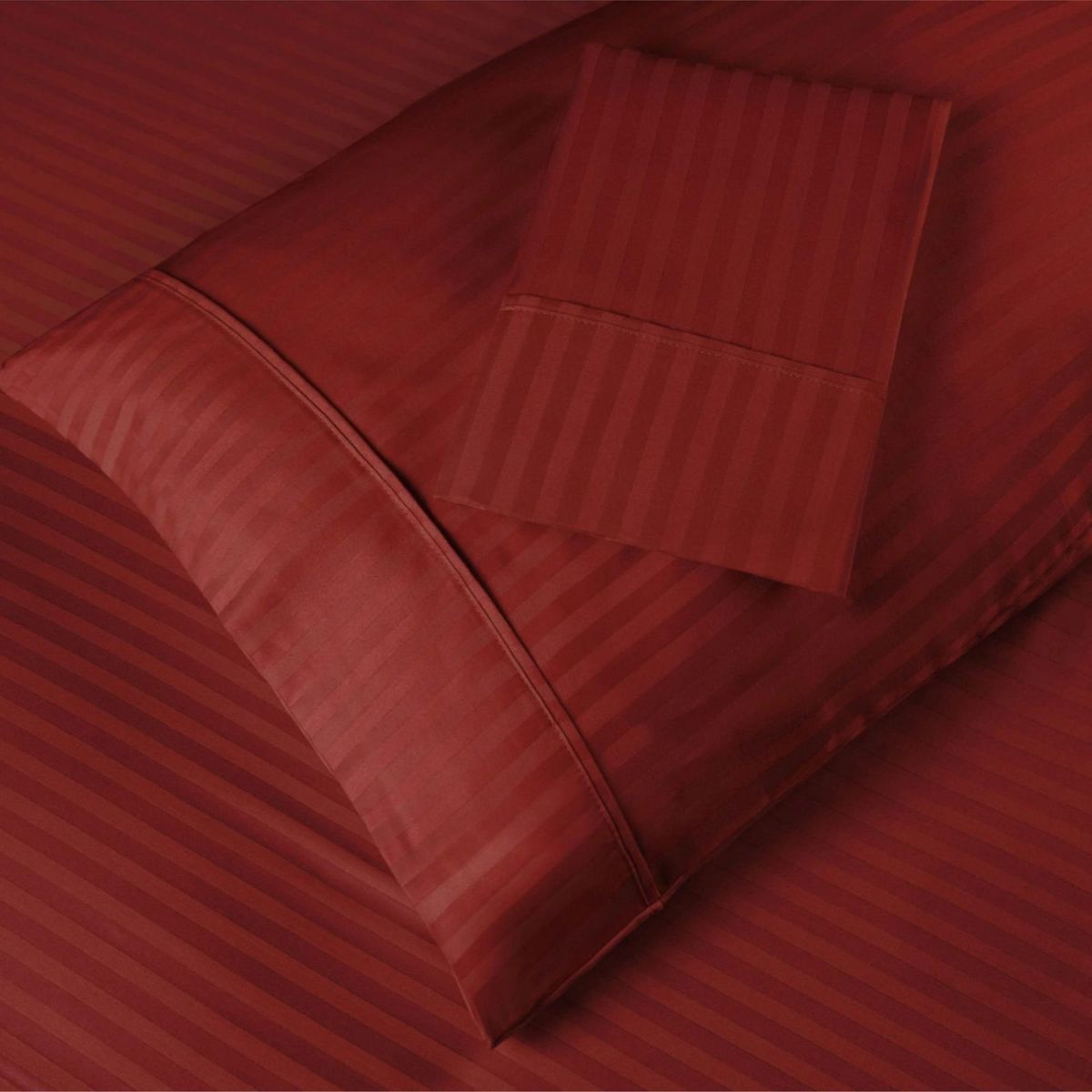 EKONOMODO COLOMBIA - Sabanas Hoteleras Luxury Rojo 300 Hilos Doble (1,20X1,90)