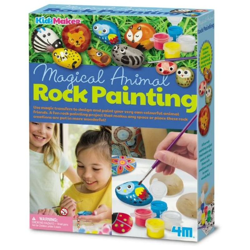 4M - Kit De Arte Pinta Piedras Manualidades Para Niños Y Niñas