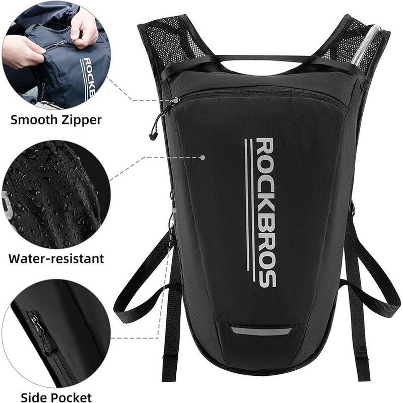 ROCKBROS - Morral Bolso Hidratación Rockbros Camelback Vejiga 2 Litros
